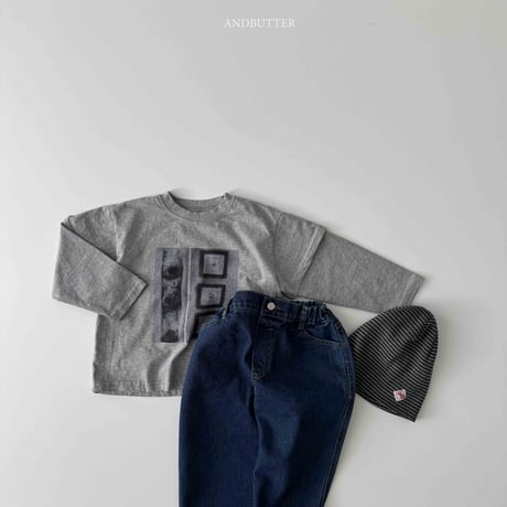 andbutter/38. Puppy Layered Tee S-XL