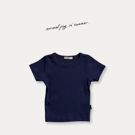 normalplay/19. bodle half t T-shirt 12M-XL