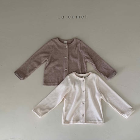 lacamel/5. poa eyelet cardigan XS-XL