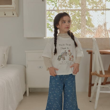 melikey/1. pony half t T-shirt XS-XL