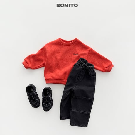 bonito/66. voca knit man-to-man 12M-XL