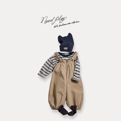 normalplay/34. day stripe T-shirt 12M-L