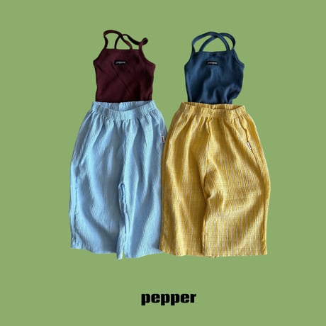 pepper/53. sleeveless XS-XL