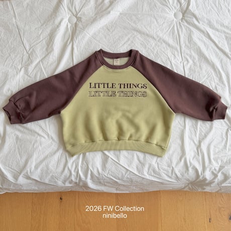 ninibello/43. Little Raglan Sweatshirt 2XL