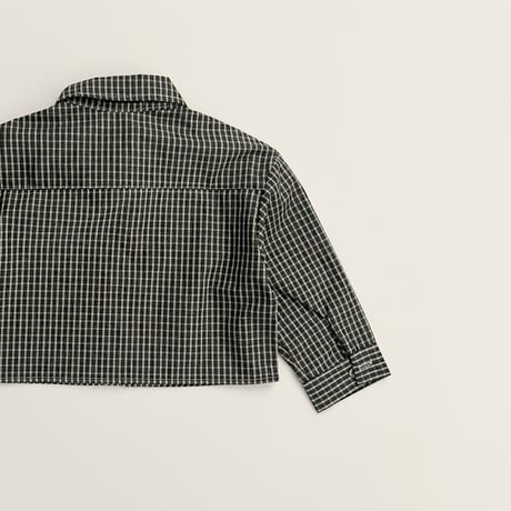 fromi/68. crop check shirt JS-JL