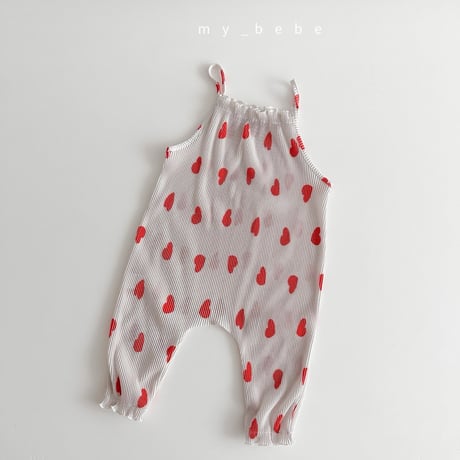 mybebe/36. plitch overalls S(1Y)-L(4-5Y)