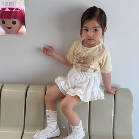 ellymolly/80. slap ribbon T-shirt 5-11