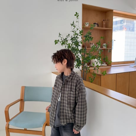 owen/14. autumn check shirt JS-JXL