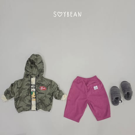 soybean/41. plan ) kamo hood windbreaker JS-JM