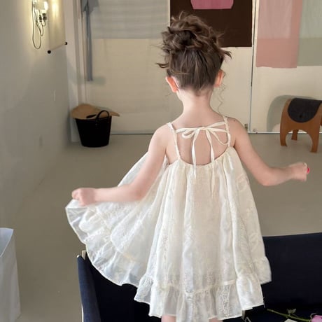 aiai/68. cream shirring volumn one-piece 90-130