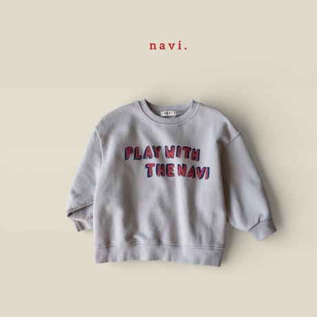 navi/58. with man-to-man 2XL-JL