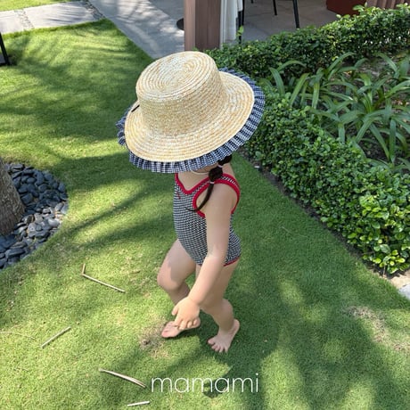 mamami/6. candy check swimsuit S-XL