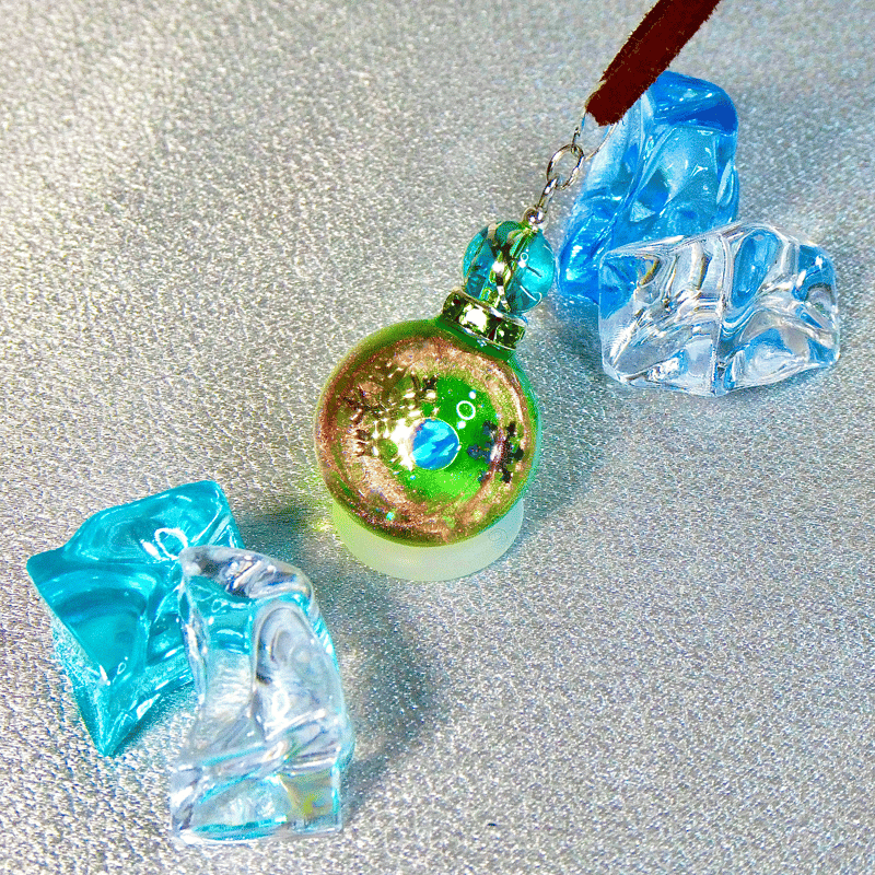 1236】レジン海ネックレスペンダントハンドメイド 1236】レジン海ネックレスペンダントハンドメイド