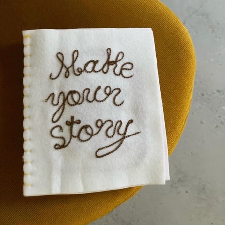 Make your story embroidery zine