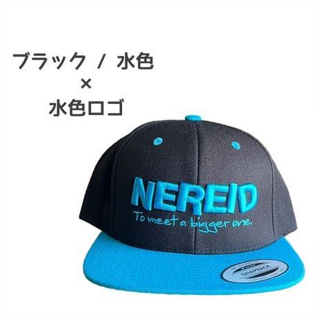 NEREID 3Dロゴ FLAT CAP（YUPOONG）