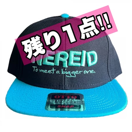 NEREID 3Dロゴ FLAT CAP（OTTO）
