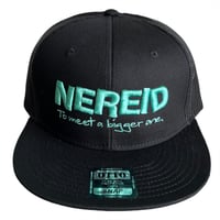 バックメッシュ NEREID 3Dロゴ FLAT CAP（OTTO）ぬ