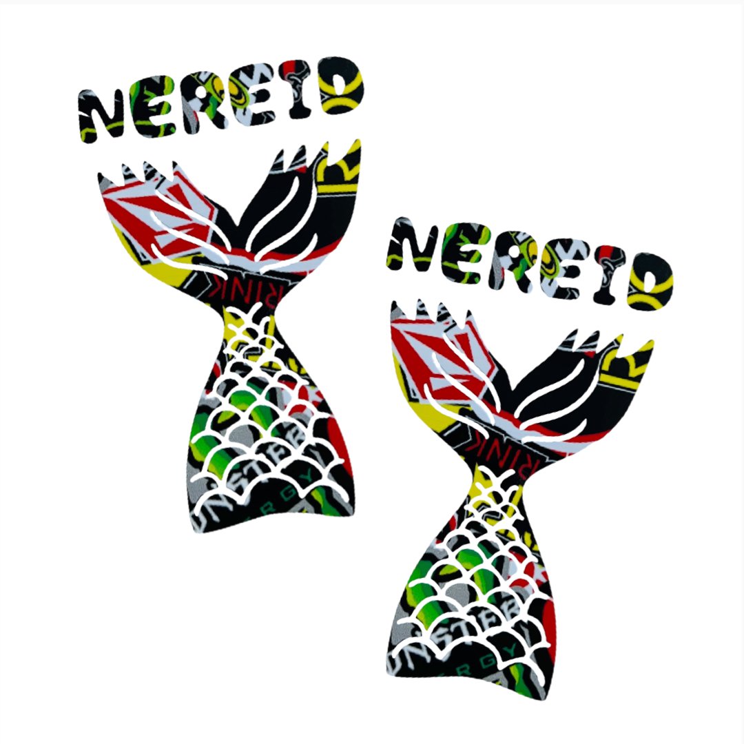マーメイドテールステッカー【ボム柄】 | NEREID