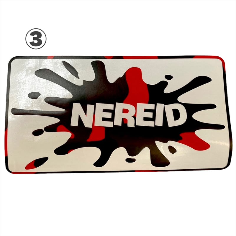 [期間限定値下げ] 希少 supreme つなぎ 迷彩 S (ステッカー付き) スプラッシュステッカー【大サイズ】(レッド迷彩柄) | NEREID