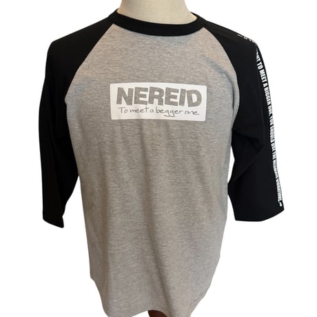 【限定】NEREID ラグラン七分袖スリーブTシャツ