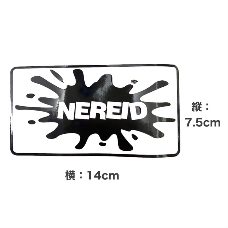NIDECKER　ナイデッカー　ステッカー スプラッシュステッカー【小サイズ】（3M） | NEREID