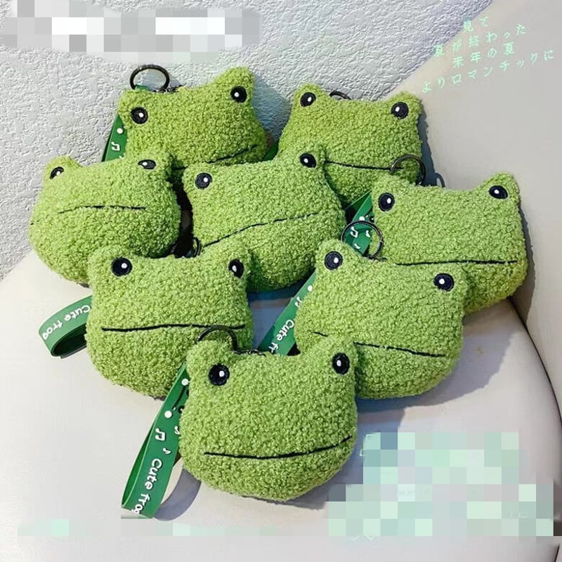 ふわもこ カエルのコインケース | ミルキーフロッグ専門店 KEROYON