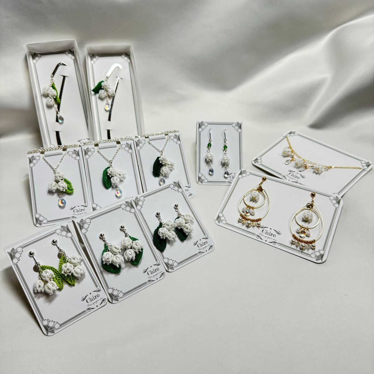 Muguet(ミュゲ)】すずらん ネックレス 142 | アトリエ Chiro