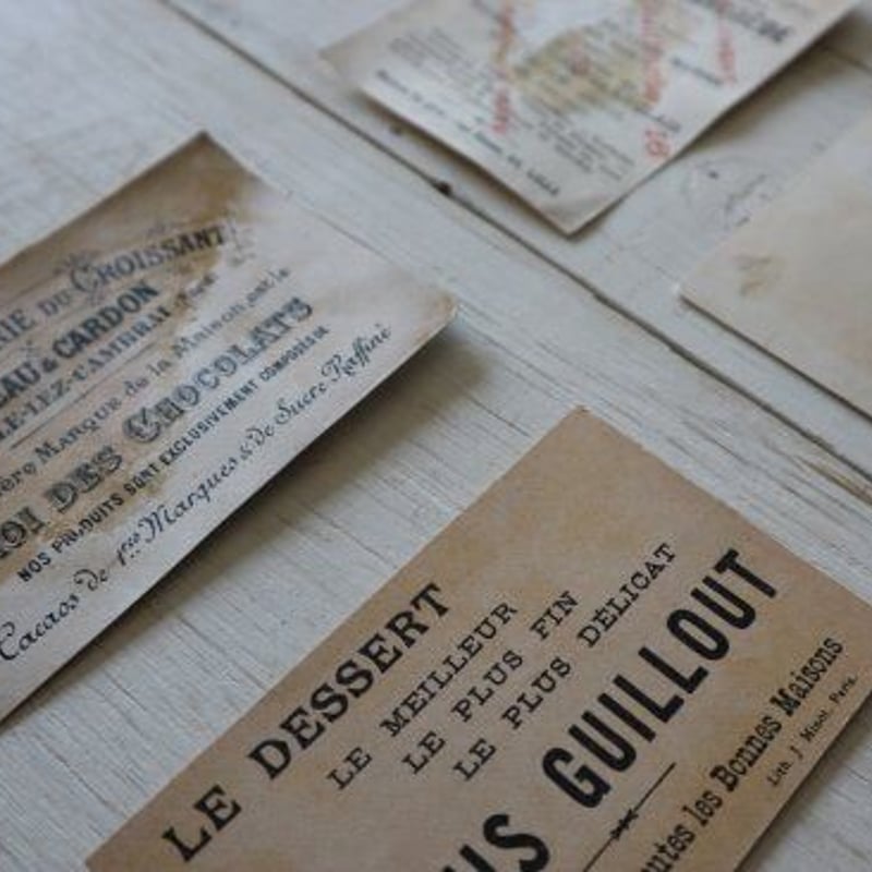 クロモスカード フランス アンティーク コラージュ クロモ 100枚セット② クロモスカード フランス アンティーク コラージュ クロモ 100枚セット