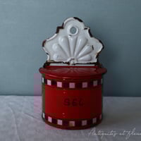 ローズバンド入荷♪BF社（BB社）アンティークキャニスター6客