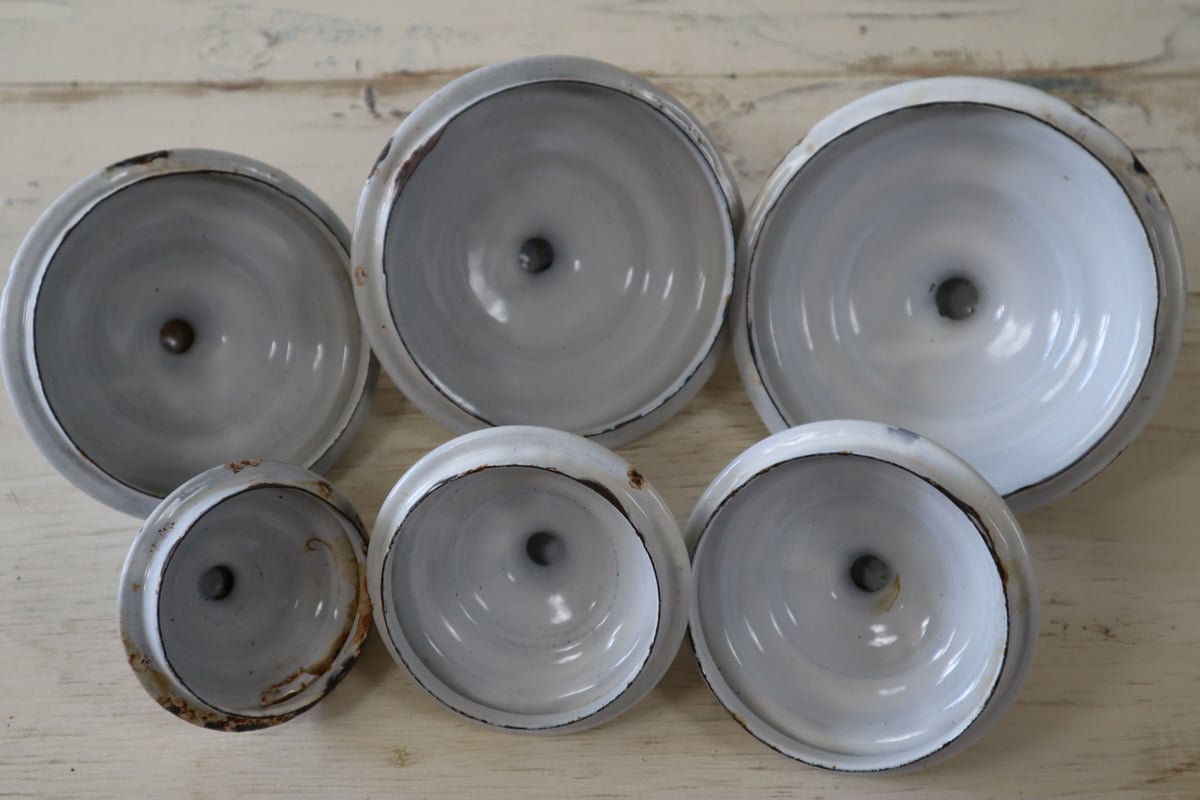 フランスから入荷♪エトワール社アンティークキャニスター6客セット