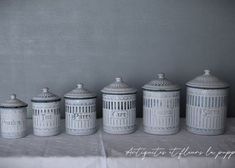 CATEGORY キャニスター | Antiquités et fleurs la Puppi