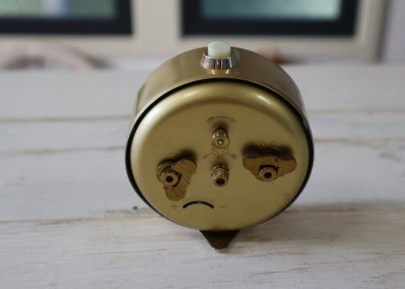 フランスから到着♪JAZ社目覚まし時計(部品欠損なし、完動品 フランスから到着♪JAZ社目覚まし時計(部品欠損なし、完動品
