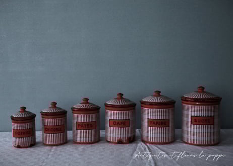 CATEGORY キャニスター | Antiquités et fleurs la Puppi