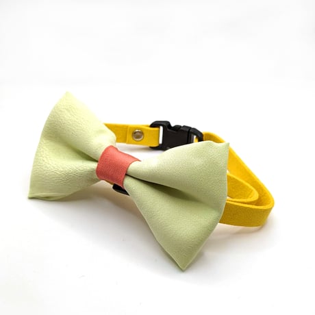 [3WAY Pet Collar]   (large) Vintage Kimono Fabric Collar for Dogs and Cats ( bow tie, Apron, Bib)