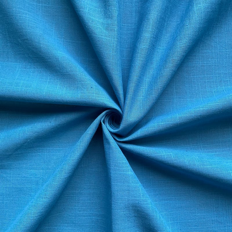 極美品 HUIS.ゆるふわコットンワイドブラウス コバルトブルー ゆるふわコットン半袖ギャザーワイドブラウス（ブラック