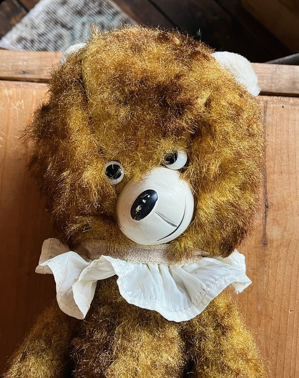 ドイツ　ヴィンテージ DDRベア　...⭐︎ ヴィンテージ ドイツ とっても大きなDDRベア ヴィンテージドイツ大きな