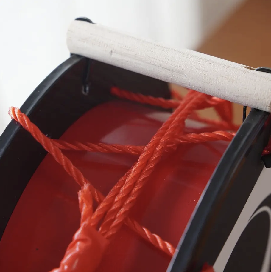 本格的デザイン（バチ付き）一番人気 | 子ども用締め太鼓【エイサー