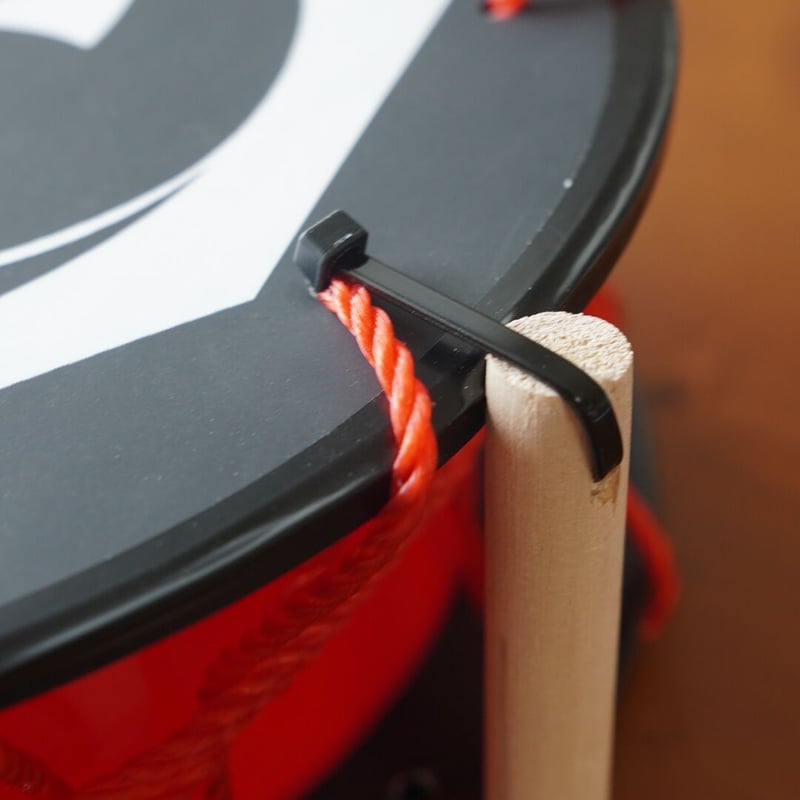 シンプルデザイン（バチ付き） | 子ども用締め太鼓【エイサーキッズ】