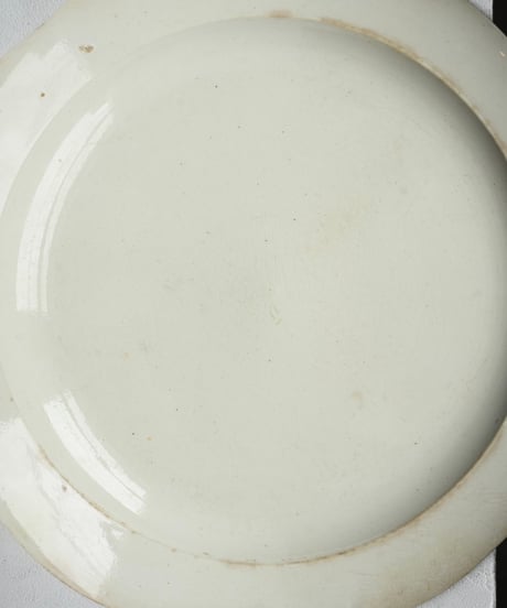 Faïence Fine / Assiette a bordfleuri