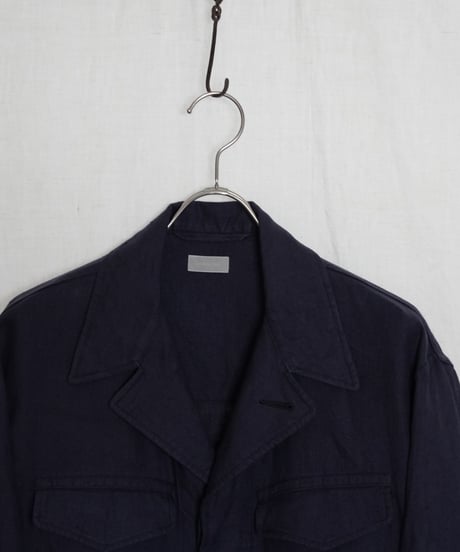 BAUTH / LINEN MILITARY JACKET