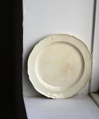 Faïence Fine / Assiette a bordfleuri