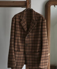 HEUGN "Henrri" Cashmere Check Jacket