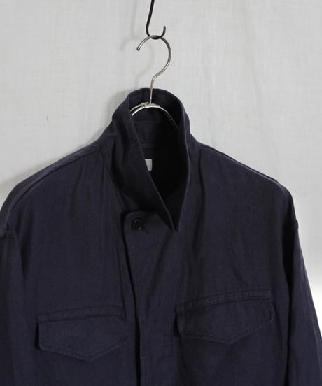 BAUTH / LINEN MILITARY JACKET