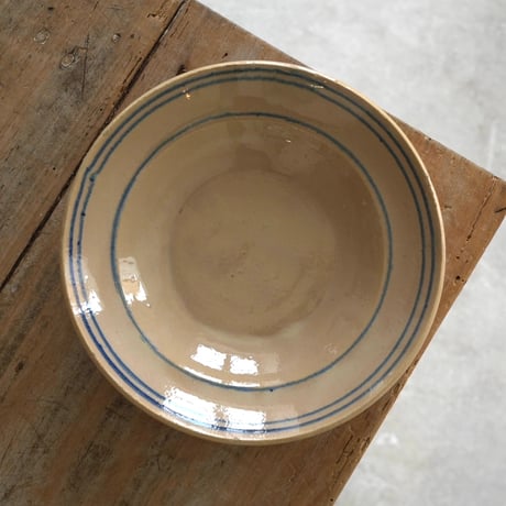 ◎ イタリア製アンティーク陶器 イタリア製バッサーノ陶器【トマトとオリーブ柄ボウル・深鉢