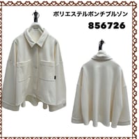 [予約販売] ayane アヤン　ポリエステルポンチブルゾン　856726