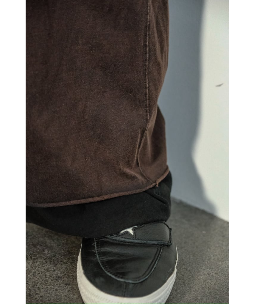 ANCELLM FADED DRAPE WIDE EASY CUT SLACKS | Must ANCELLM FADED DRAPE WIDE EASY CUT SLACKS | Must