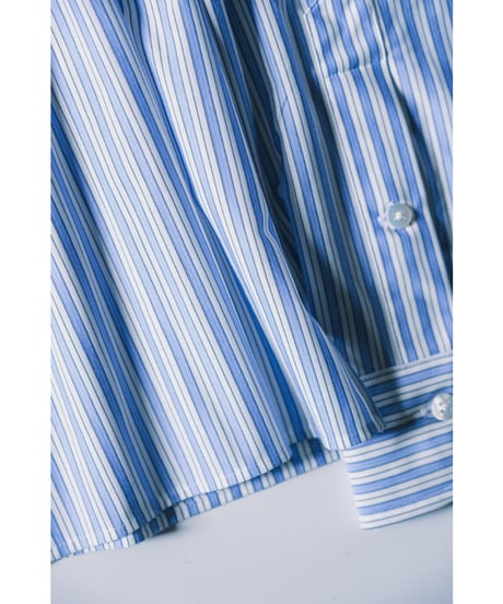 KANEMASA PHIL. "Exclusive" 46G Stripe Delta Shirt