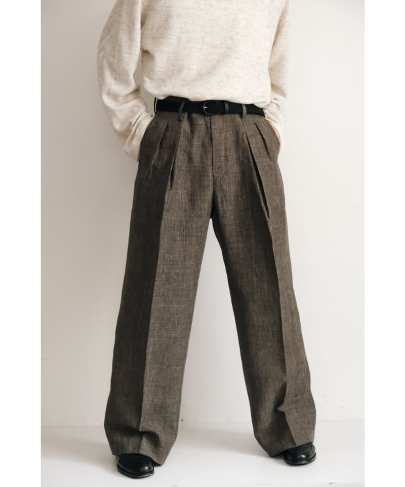 パンツ ensou. Doni's Trousers ensou.】Doni's Trousers / Top Gray - HUUKU
