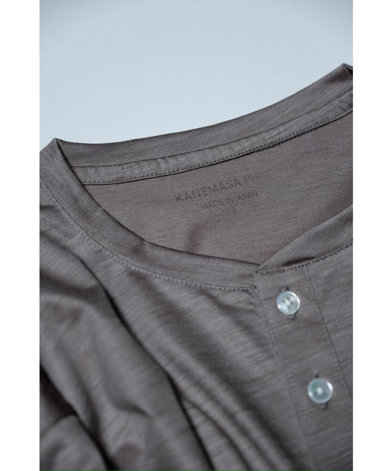KANEMASA PHIL. 36G Wool L/S Tee | MusterWerk Sud.