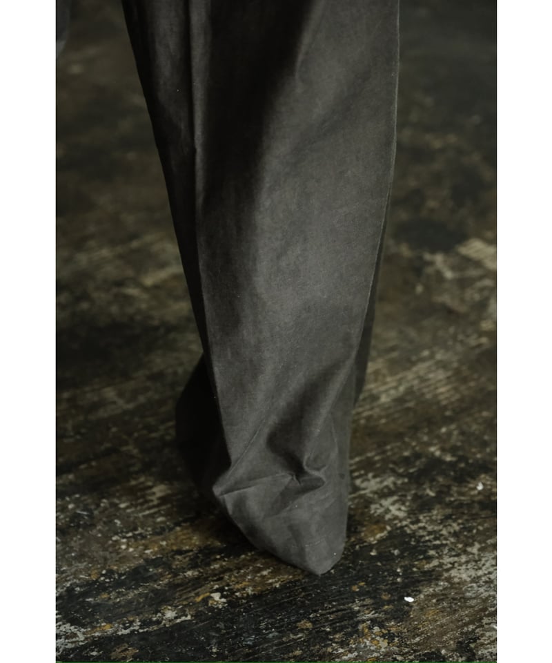 m's braque TUCKED BAGGY PANTS | MusterWerk Sud.